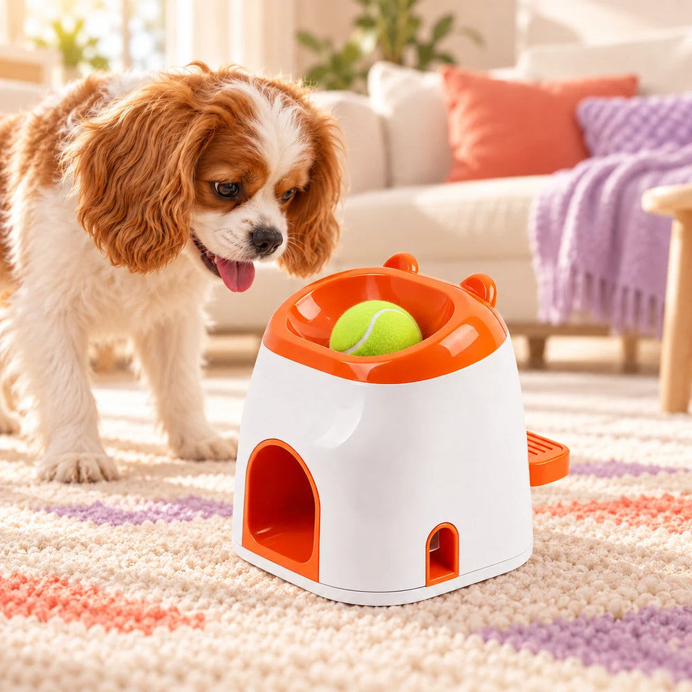 2-in-1 Tennis Ball Reward Feeder & Dog Treat Dispenser