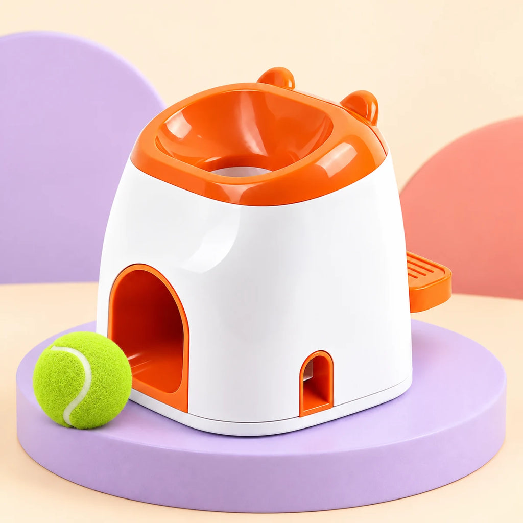 2-in-1 Tennis Ball Reward Feeder & Dog Treat Dispenser