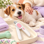 Cat Nail Clipper with LED Light and Nail File - Dog Claw Trimmer & Pet Grooming Tool